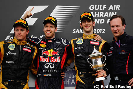 F1第4戦バーレーンGP決勝の結果