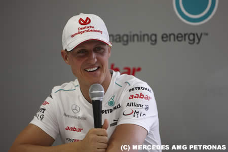 ミハエル・シューマッハ「スペインGPはすごく有利なコースではない」
