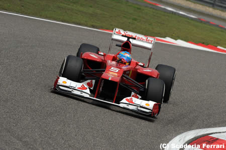 F1第5戦スペインGPフリー走行1回目の結果