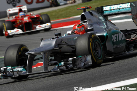 ミハエル・シューマッハ「ぶつかるのを避けようとしたが遅すぎた」