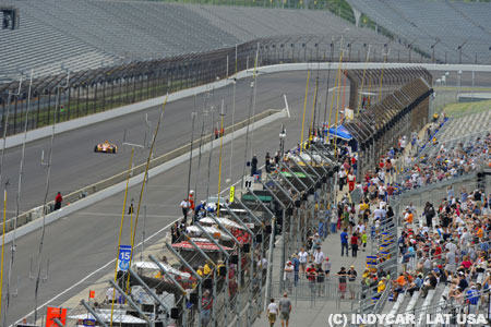 佐藤琢磨、インディ500のプラクティス3日目は9番手