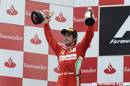 混戦模様の2012年F1で目を引くアロンソの強さ