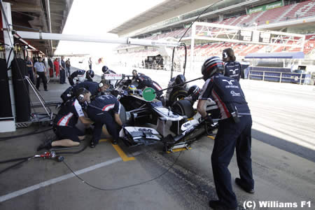 ピット火災のウィリアムズ、F1モナコGPでは予備の機材が不足か