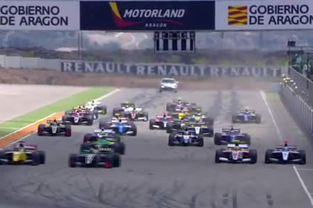 【動画】フォーミュラ・ルノー3.5開幕戦モーターランド