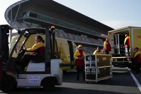 【動画】世界を転戦するF1のロジスティックス