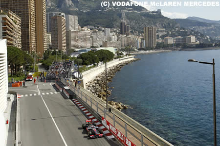 F1第6戦モナコGPフリー走行2回目、詳細レポート