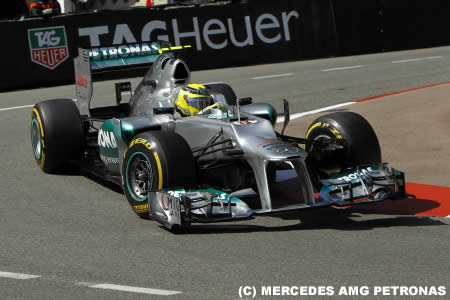 F1第6戦モナコGPフリー走行3回目の結果