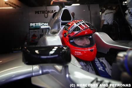 ミハエル・シューマッハ「今頭の中にあるのは勝つことだけ」