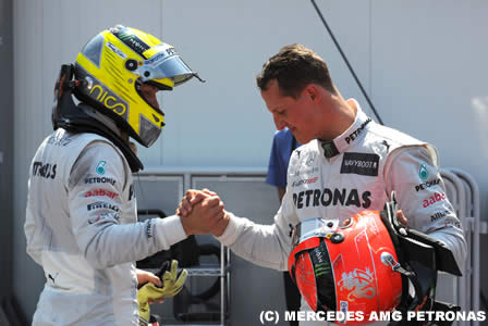 ミハエル・シューマッハ残留を予想するニコ・ロズベルグ