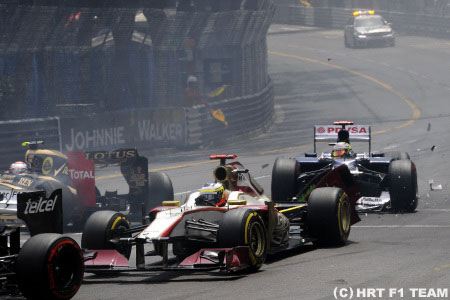 パストール・マルドナード「ペナルティーがハンディになった」