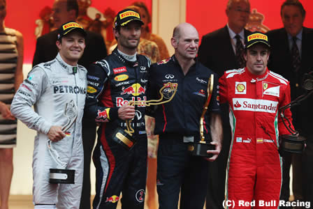 F1第6戦モナコGP決勝の結果