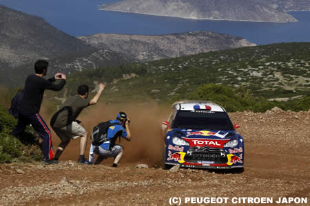 WRC第6戦アクロポリスラリー、セバスチャン・ローブが優勝