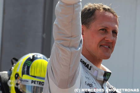 ミハエル・シューマッハに「いつまでも」残留してほしいとメルセデスAMG