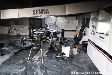 ウィリアムズのピット火災原因はKERSだとF1のボス