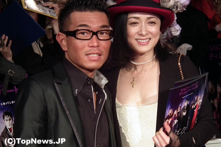 【映画】国生さゆり・甲田英司夫妻『ダーク・シャドウ』ジャパンプレミア