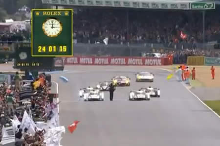 【動画】アウディ、編隊走行でハイブリッド初の総合優勝を飾る