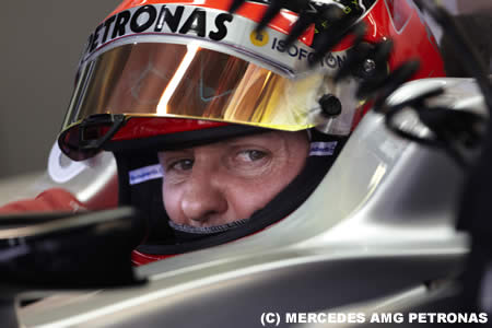 ミハエル・シューマッハ、ラッキー7で復帰後初の優勝なるか？