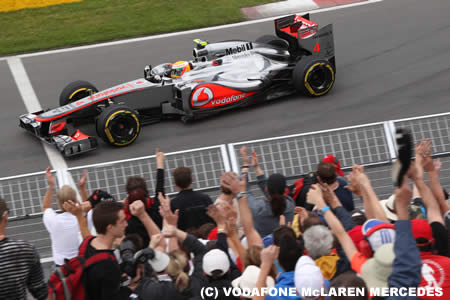 F1第7戦カナダGPフリー走行2回目、詳細レポート