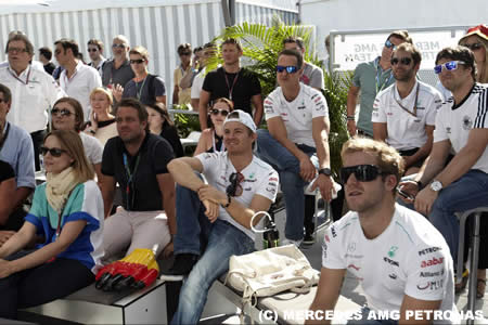 ユーロ2012でF1界も大盛り上がり