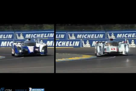 【動画】トヨタVSアウディ、ハイブリッド対決の走りを比較＝ル・マン24時間