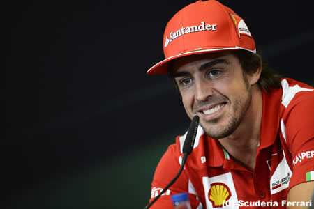 フェルナンド・アロンソ「シーズン後半は2人とも上位で戦える」