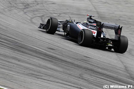 F1第8戦ヨーロッパGPフリー走行1回目、詳細レポート