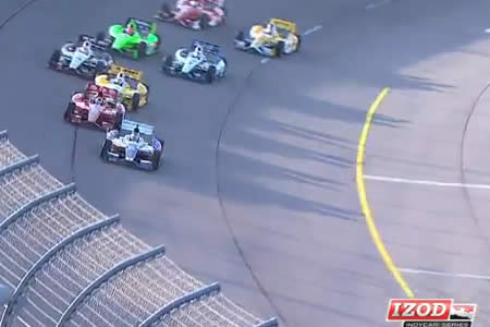 【動画】インディ第9戦アイオワ、予選レース導入