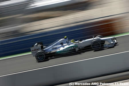 ニコ・ロズベルグ「シューマッハが表彰台なんてすごい」