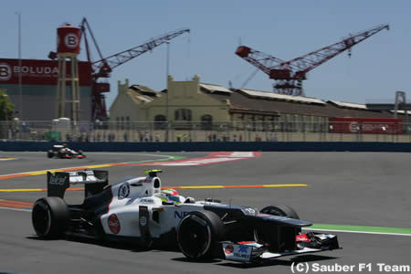 セルジオ・ペレス「15番手から2ポイント獲得は悪くない」