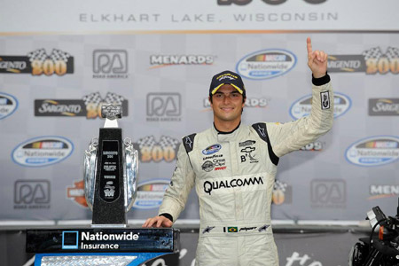 ネルソン・ピケJr.、NASCARで初優勝