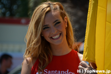 F1第8戦ヨーロッパGP美女 写真ギャラリー
