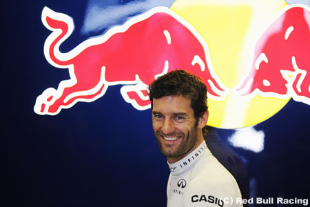 レッドブル残留を優先したいとマーク・ウェバー