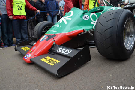 ベネトンはノーズ破損＝グッドウッド2012