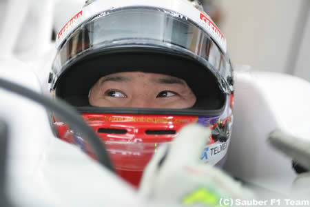 小林可夢偉「クルマはかなりよかった」