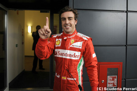 フェルナンド・アロンソ「ポールを取れたのは驚きだった」