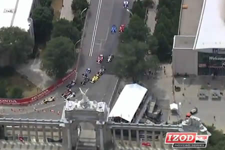 【動画】インディ第10戦トロント、ハンターレイが3連勝。琢磨は9位