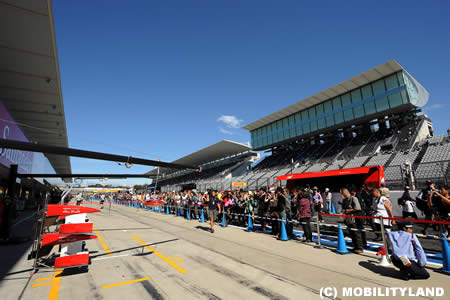 F1日本GP、ピットウォークが全員参加可能に
