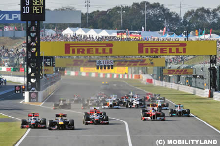 F1日本GP、2012年の「5807分の1サポーター」にはグラベルをプレゼント