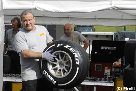 ピレリ、F1ドイツGPで新型ハードをテスト