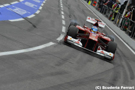 F1第10戦ドイツGPフリー走行3回目、詳細レポート