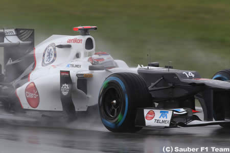 小林可夢偉「残念です。ドライならいいペースだった」