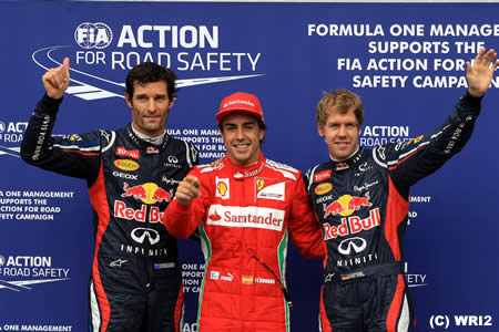 F1第10戦ドイツGP予選の結果