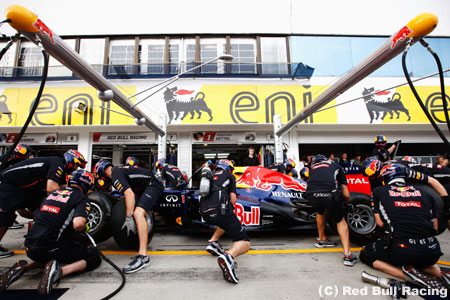 レッドブルのトルク制御システムに制限