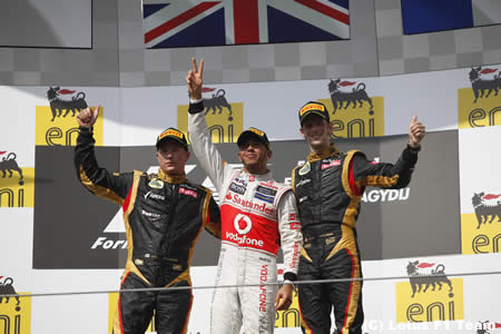 F1第11戦ハンガリーGP決勝の結果