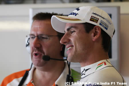 スーティル、フェラーリの本拠地を訪問