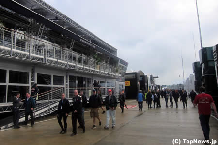 パドックの雰囲気　その4＝F1イギリスGP