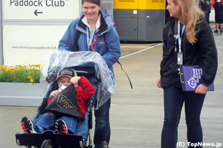 パドックの雰囲気　その1＝F1イギリスGP