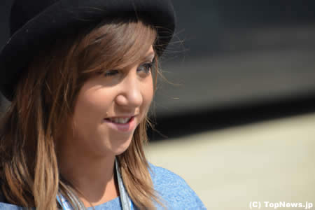 F1イギリスGPの美女　その12