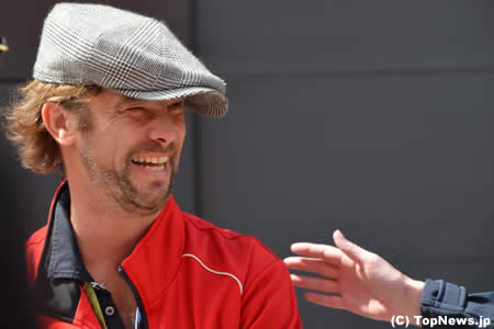 ジェイ・ケイ（ジャミロクワイ）がパドックに　その3＝F1イギリスGP