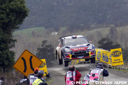 WRC第7戦ラリーニュージーランド、セバスチャン・ローブが優勝